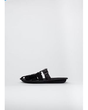 Comme des Garçons X Vibae Amalfi Leather Sandal - White
