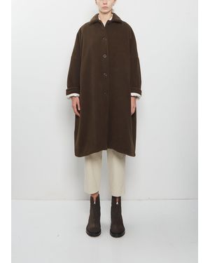 Casey Casey Big Blobby Cashmere Coat - Brown