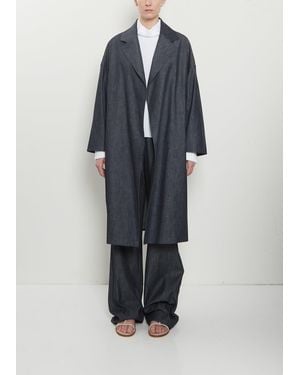 Dusan Oversized Denim Coat - Blue