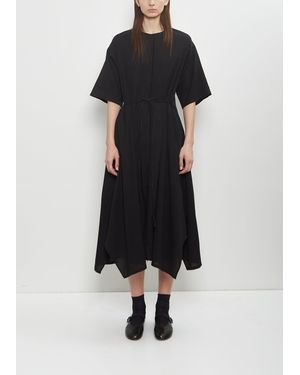 Antipast Biwa Yoryu Cotton Dress - Black