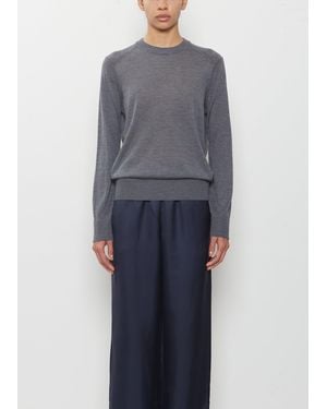 Loulou de Saison Ditto Fine Cashmere Jumper - Blue