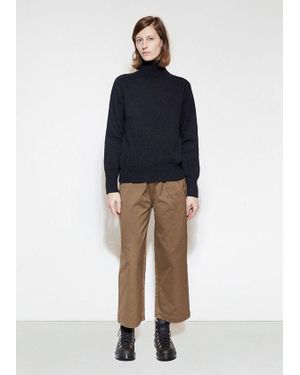 MHL by Margaret Howell Wide Leg Crop Trousers - Multicolour