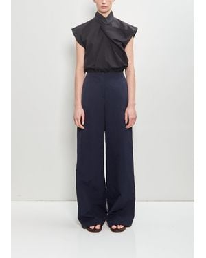 Ter Et Bantine Cotton Blend Root Trousers - Blue