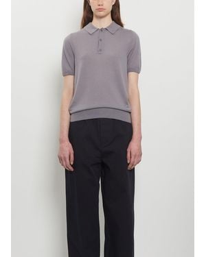 Meta Campania Collective Joel Felted Cashmere Polo - Gray