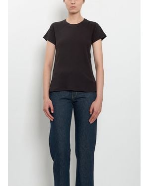 6397 Raglan Cotton Tee - Black