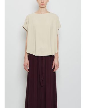 Casey Casey Francesca Silk Top - White