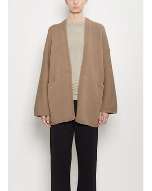 Lauren Manoogian Pima Cotton Open Cardigan - Natural