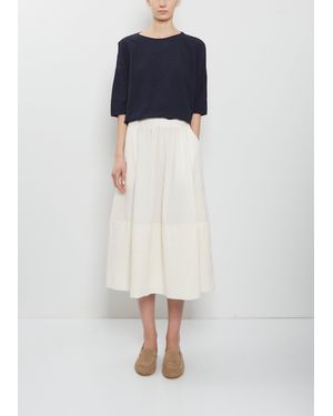Labo.art Gea Cotton Rock Skirt - Blue
