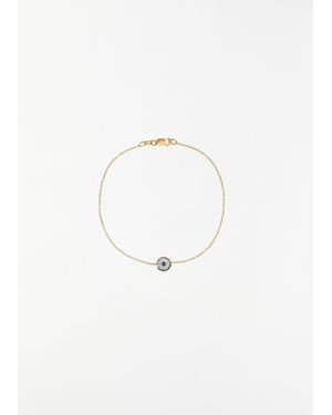 Ileana Makri Leda Yellow Gold Bracelet - Multicolour