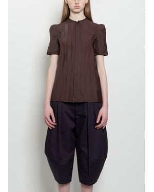 Lemaire Creased Fitted Shirt - Black