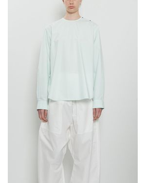 Sofie D'Hoore Barel Cotton Pullover Shirt - White