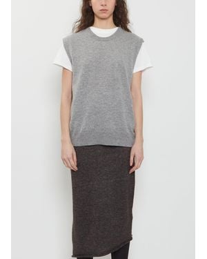 Extreme Cashmere N°455 Bos Cashmere Top - Gray