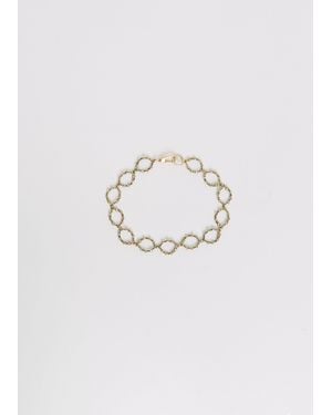 Noguchi Bijoux Bijoux Tsubu Chain Bracelet - White