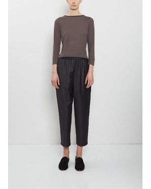Dusan Carrot Wool Trousers - Multicolour
