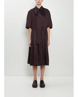 Dries Van Noten Daffino Cupro Dress - Multicolour