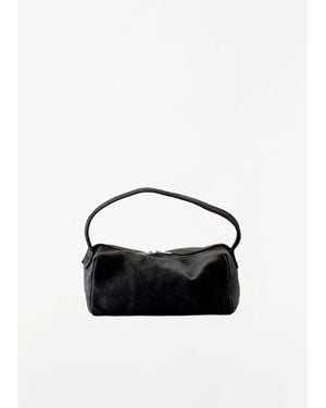 Guidi Leather Handle Bag, Small - Blue