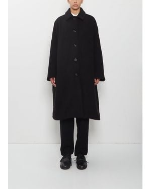 Casey Casey Big Blobby Cashmere Coat - Black
