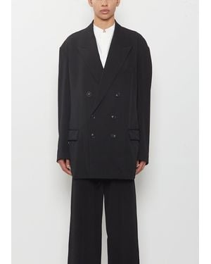 Y's Yohji Yamamoto Tailored Wool Jacket - Black