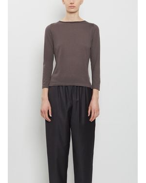 Dusan Classic Cashmere Sweater - Grey