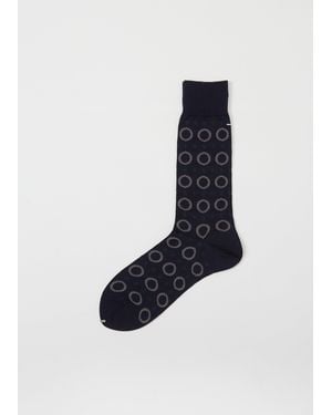 Antipast Men Ring Ring Ring Socks - Blue