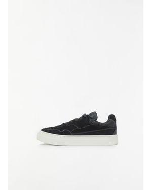 Stepney Workers Club Om6c Pearl Omni Silk Suede Trainer - White