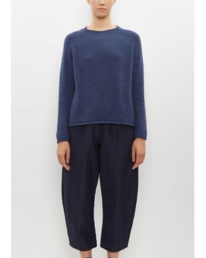 Apuntob Cashmere And Alpaca Knit - Blue