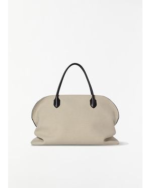 The Row Agnes 15 Canvas Bag - Natural