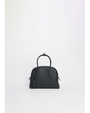 The Row India 10.00 Leather Bag - Gray