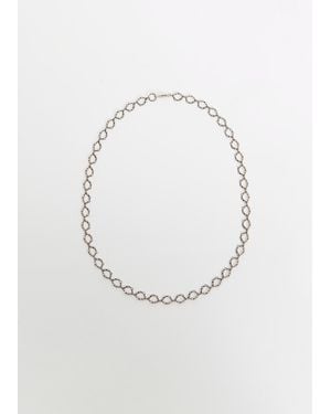 Noguchi Bijoux Bijoux Tsubu Necklace Chain - White
