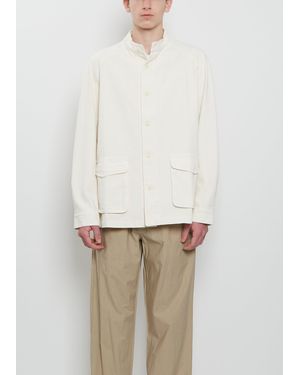 Labo.Art Men Ino Cotton Moon Jacket - White