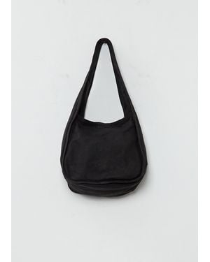 Guidi Hobo Leather Bag - Black