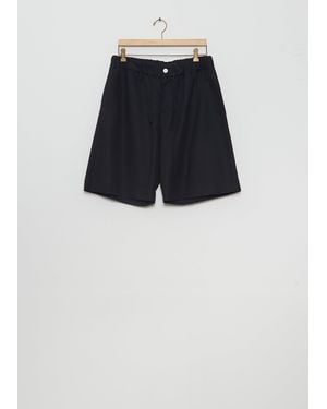 Arpenteur Repos Double Cloth Shorts - Black