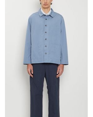 Bergfabel Men Hugo Cotton Jacket - Blue