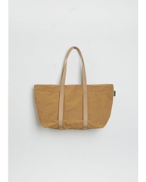 Amiacalva Gabardine Tote, Medium - White
