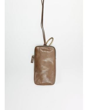 Bea Mombaers Phone Pocket - White