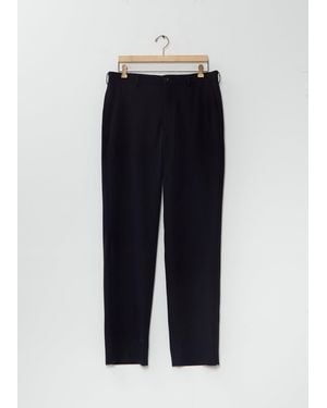 Comme des Garçons Wool Tapered Trousers - Blue