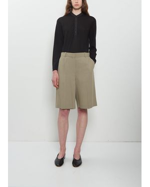 TOTEME Wide Fluid Shorts - Grey
