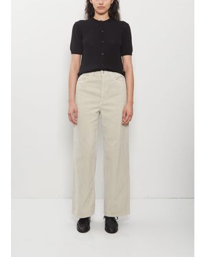 AURALEE Finx Corduroy Wide Trousers - Multicolour