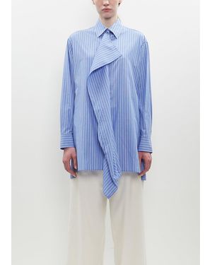 Y's Yohji Yamamoto Cotton Handkerchief Shirt - Blue