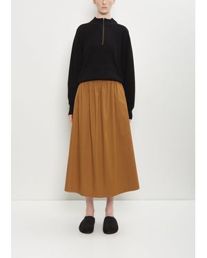 6397 Cotton Gathered Skirt - Multicolor