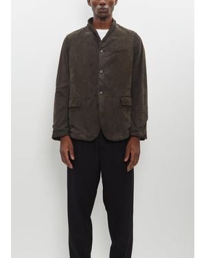 Bergfabel Men Tyrol Leather Jacket - Black