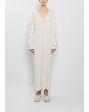 Extreme Cashmere N°480 Invite Cashmere Cotton Dress - White