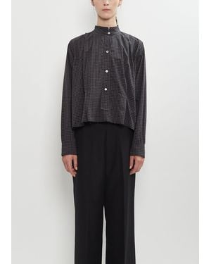 Camiel Fortgens Anorak Cotton Poplin Shirt - Black