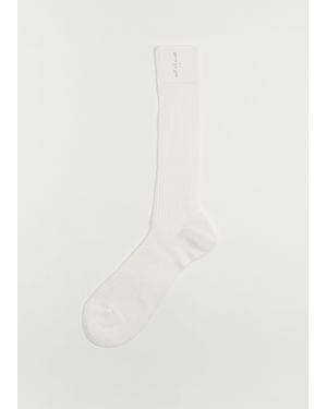 Maria La Rosa Bio Organic Cotton Socks - White