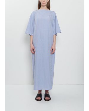 Meta Campania Collective Oona Batwing Stripe Dress - Blue