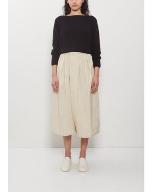 Apuntob Technical Cotton Wide Trousers - Multicolour