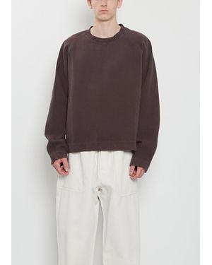 Casey Casey Workwear Cotton Sweatshirt - Brown