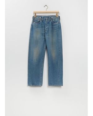A.PRESSE No.2 Washed Denim Pants - Blue