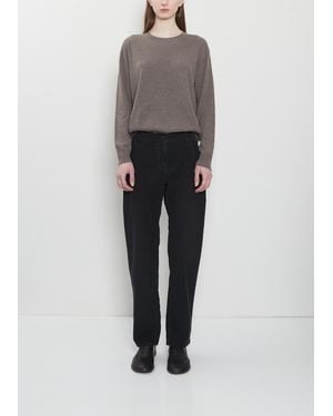 The Row Booker Corduroy Pant - Grey