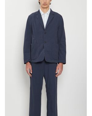 Bergfabel Men Luca Cotton Jacket - Blue